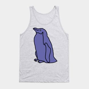 Very Peri Periwinkle Blue Penguin Color of the Year 2022 Tank Top